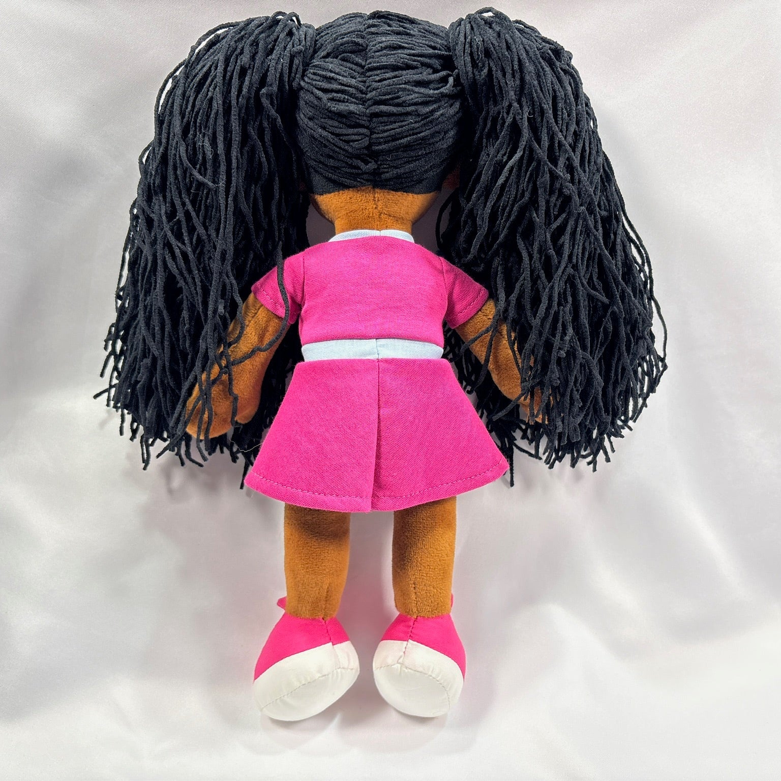 Back of Bead Barrettes doll