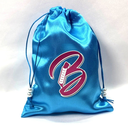 Blue Bead Barrettes storage bag