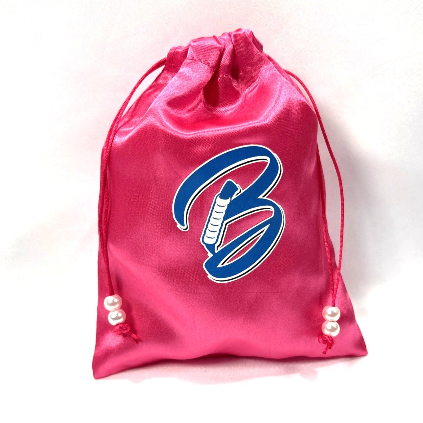 Pink Bead Barrettes storage bag