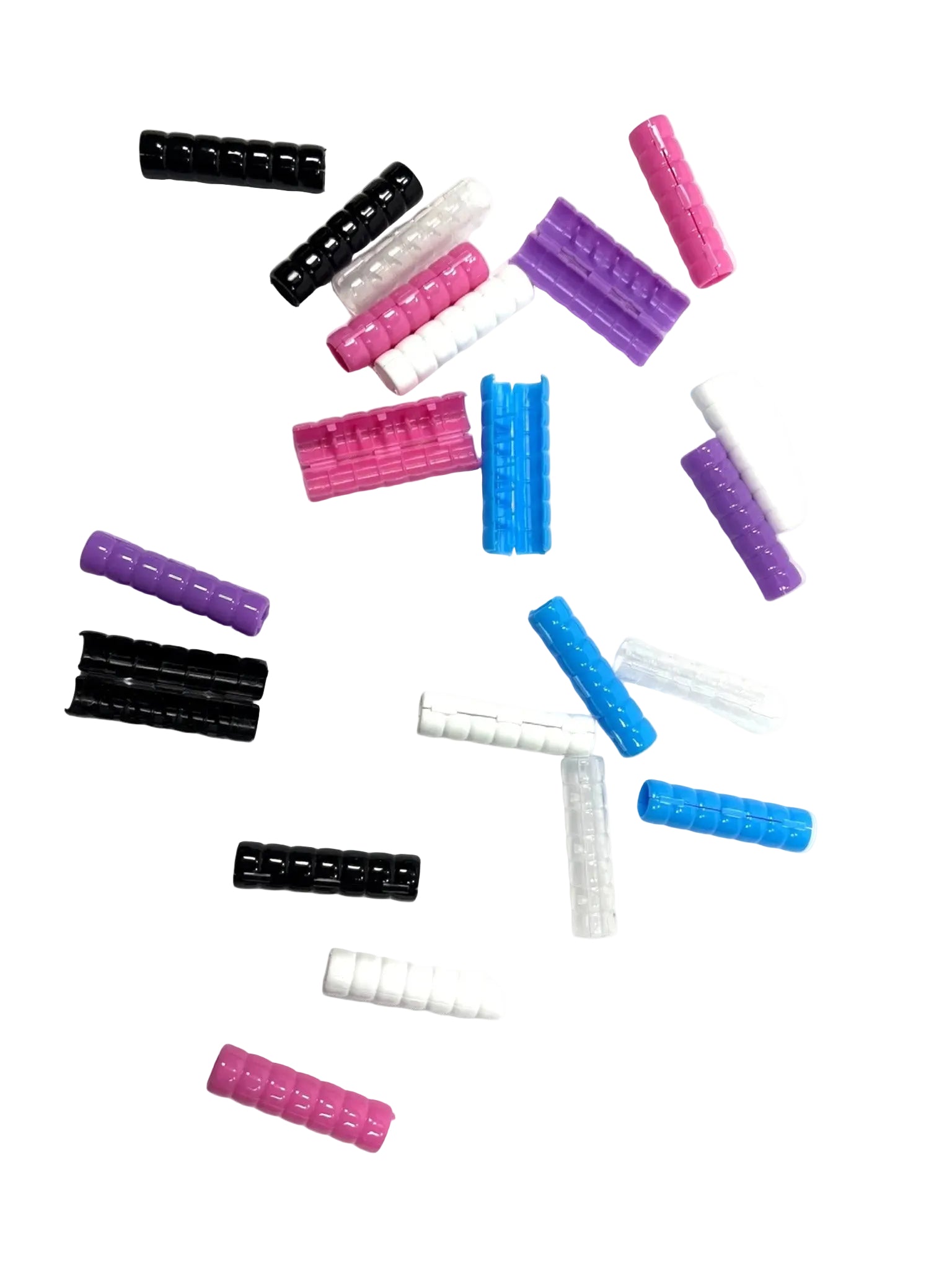 Assorted Bead Barrettes in open and closed position